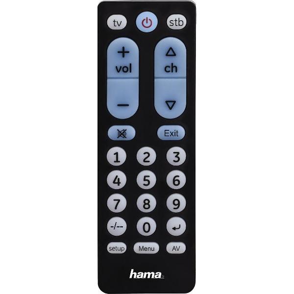 Hama 2 in 1 universele afstandsbediening - Big Zapper
