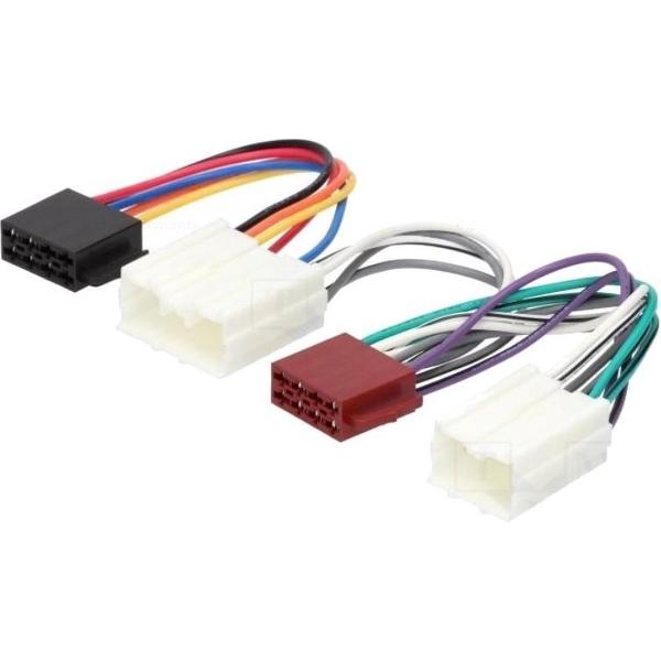 ISO aansluitkabel Volvo (36.0x18.0mm) en (26.3x19.3mm)