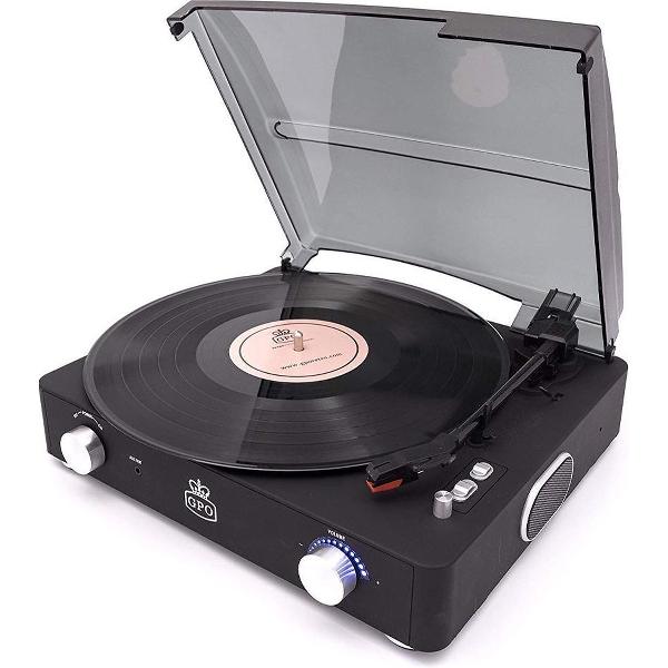 GPO SW508CBLA Platenspeler met ingebouwde speakers