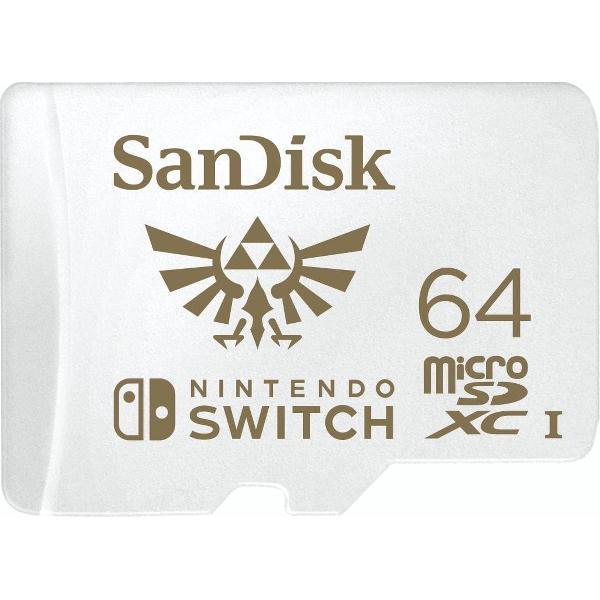 SanDisk Extreme Micro SDXC 64 GB voor Nintendo Switch