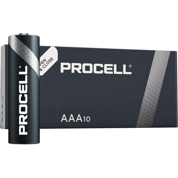 PROCELL AAA LR03 alkaline batterijen - 100 Stuks (10 pakjes a 10st) -