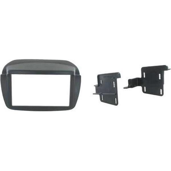 2-DIN FRAME OPEL Combo 2012>/ FIAT Doblo 2010-2015 zwart