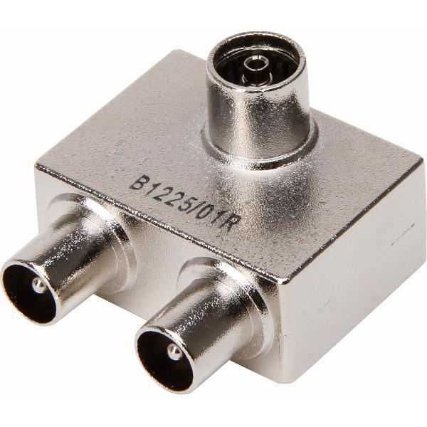 2-wegstekker tv splitter tv/settopbox Kabelkeur