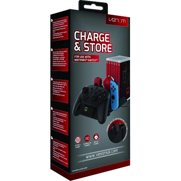 Venom Multi Controller Charge & Store Dock for Nintendo Switch