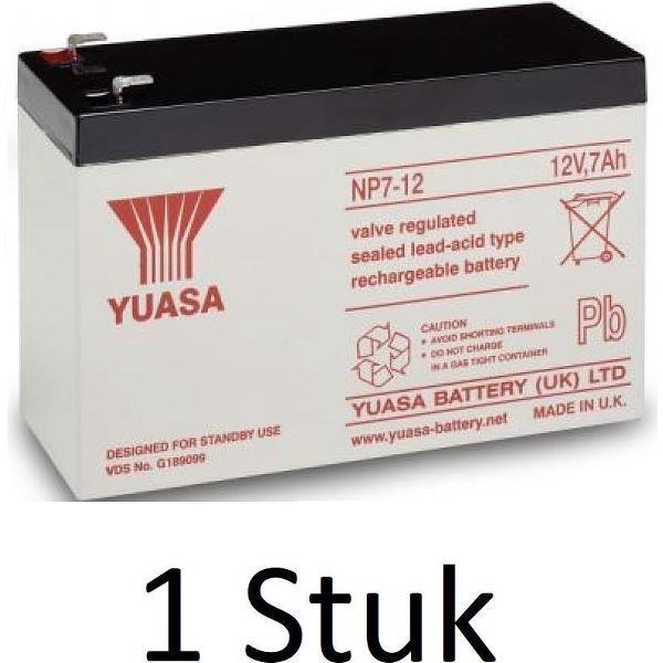1 Stuk Yuasa lead-acid Batterij NP7-12