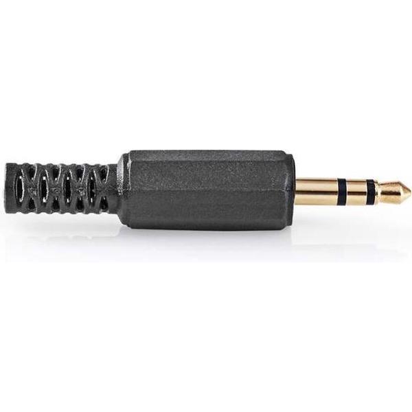 Nedis CAVC22900BKG kabel-connector 3.5mm M Zwart