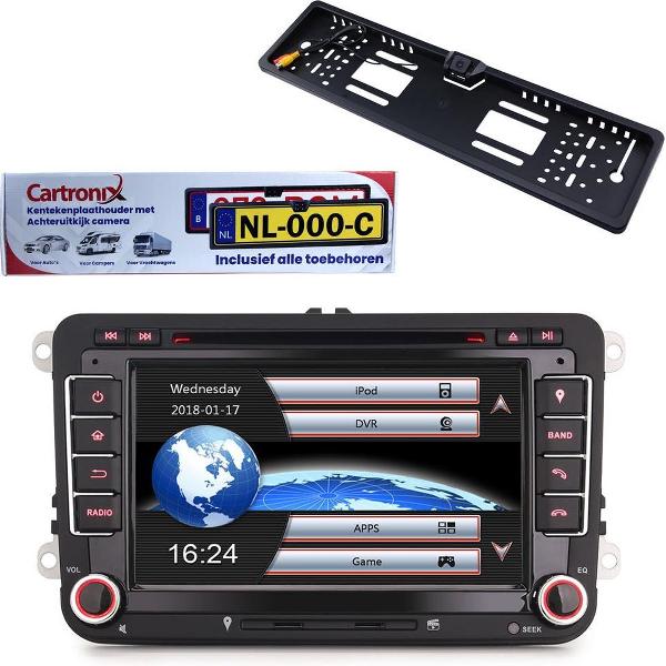 RNS 510 Multimedia-autoradio voor Volkswagen/Seat/Skoda met Navigatie & Bluetooth. (Nu me