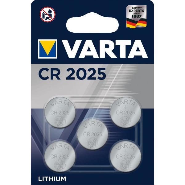 Varta CR2025 - 5 stuks