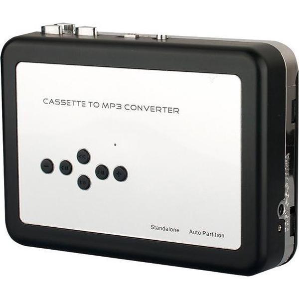 NicoBo Cassette Converter en Speler - Windows 10 - Digitaliseren naar Computer/MP3/CD/USB - Casette Tape Omzetten 2.0 - met Uitlegvideo