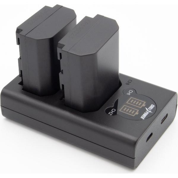 ChiliPower NP-FZ100 Sony USB Duo Kit - Camera accu set