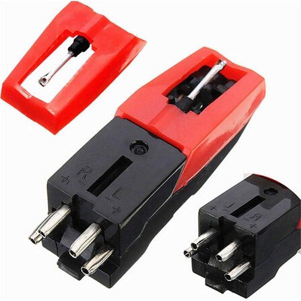 WiseGoods - Premium Platenspeler Naald - Vinyl LPS - Pickup Stylus Naald Platen - Retro Grammafoon - Gramophone - Audio Technica