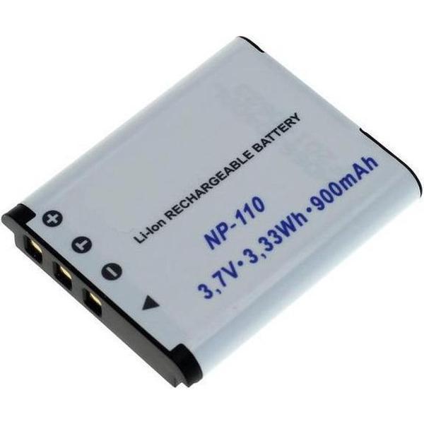 Accu voor Casio NP-110 / JVC BN-VG212 - 900mAh
