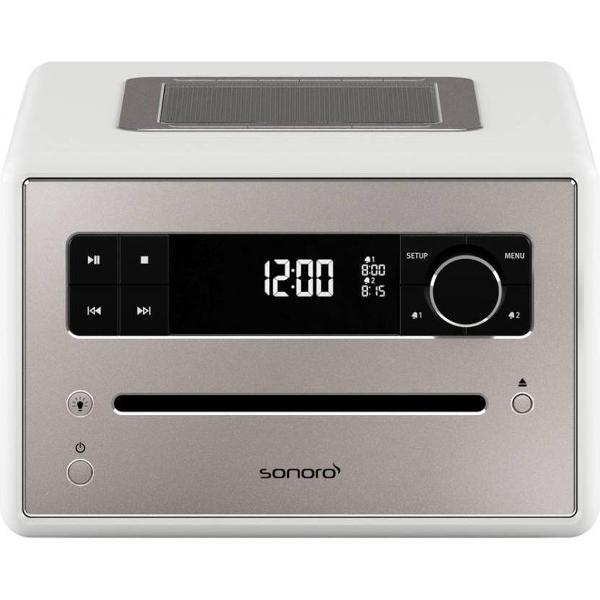 Sonoro Qubo - DAB+ Radio, CD en Bluetooth - Hoogglans Wit