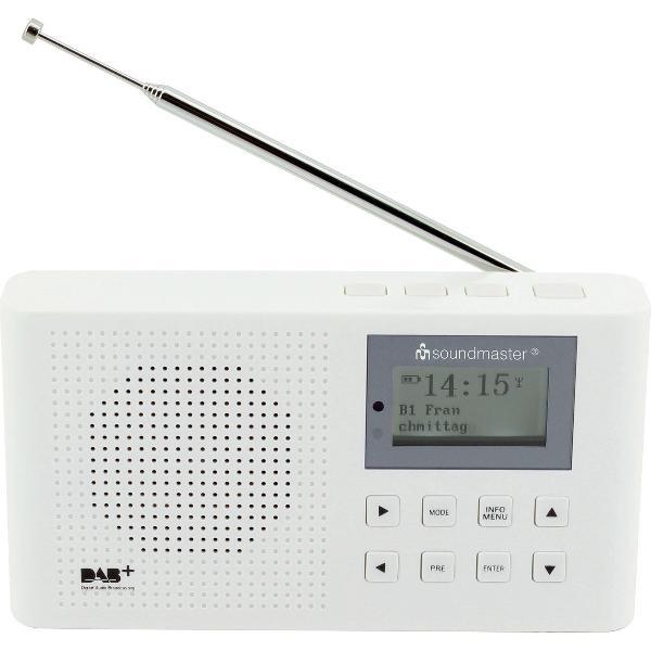 soundmaster DAB160WE Tafelradio DAB+, FM DAB+, FM Wit