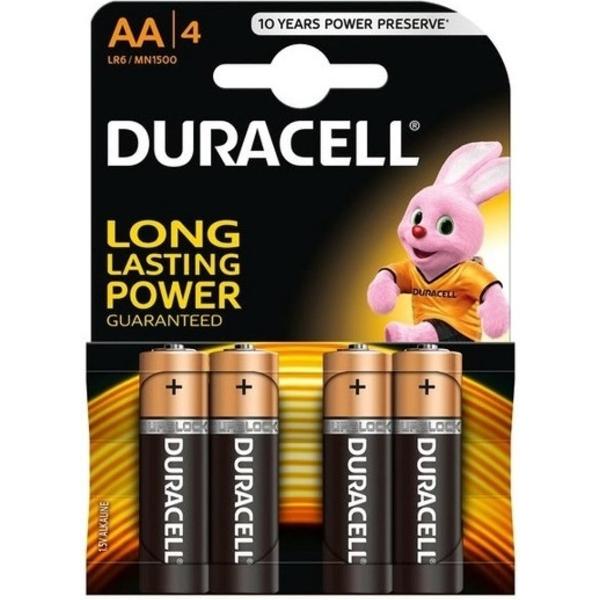 Duracell Aa 4 Pack