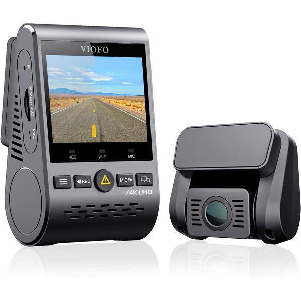 VIOFO A129 Duo Pro 4k Dashcam + GPS + Hardwire Kit + 2x CPL Filter - Voor en Achter Full HD Auto Dashcam