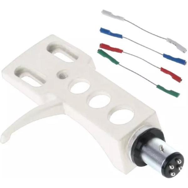 Headshell Universeel- Wit Tip Top vintage audio