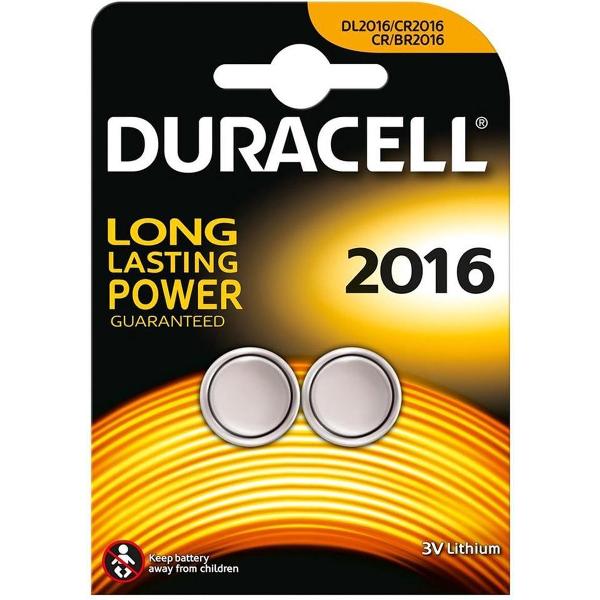 Duracell - Duracell Knoopcel Lith A2 2016 - Altijd Garantie