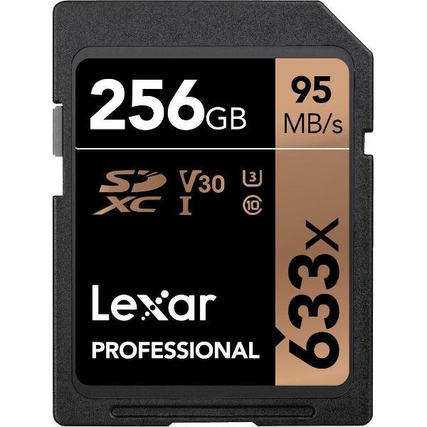 Lexar Professional 633x SDHC 256GB - 95 MB/s UHS-I