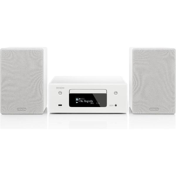 Denon CEOL N10 Stereo Set met CD Speler & Radio - Microset - Bluetooth - HEOS Multiroom - Wit