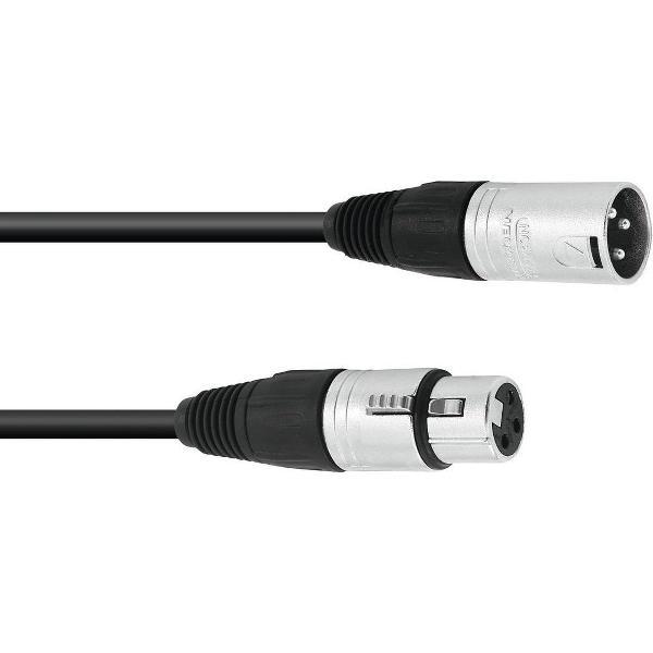 SOMMER CABLE xlr kabel 3pin 0.5m bk Neutrik