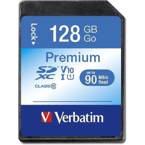 Verbatim SDXC kaart 128GB