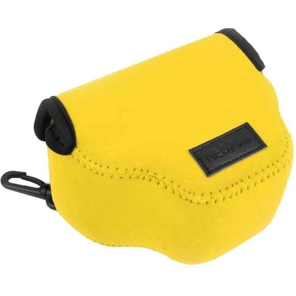 NEOpine Neopreen schokbestendige zachte draagtas met haak voor Canon SX510 camera (geel)