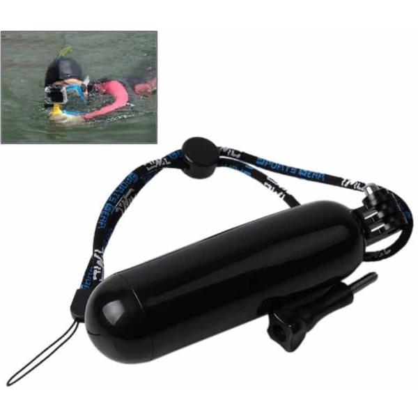 TMC Bobber drijvende handgreep voor GoPro NIEUWE HERO / HERO6 / 5/5 sessie / 4 sessie / 4/3 + / 3/2/1, Xiaoyi en andere actiecamera's (zwart)