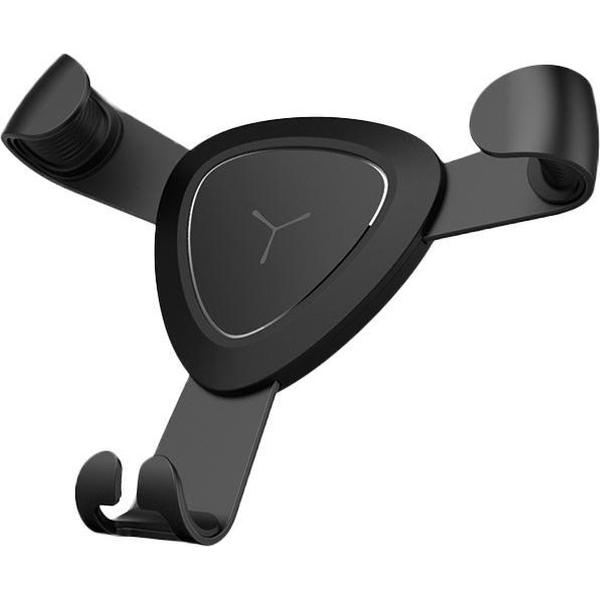 GadgetBay Iron Claw Ventilatierooster - Houder Car Auto Luchtrooster iPhone Smartphone - Zwart