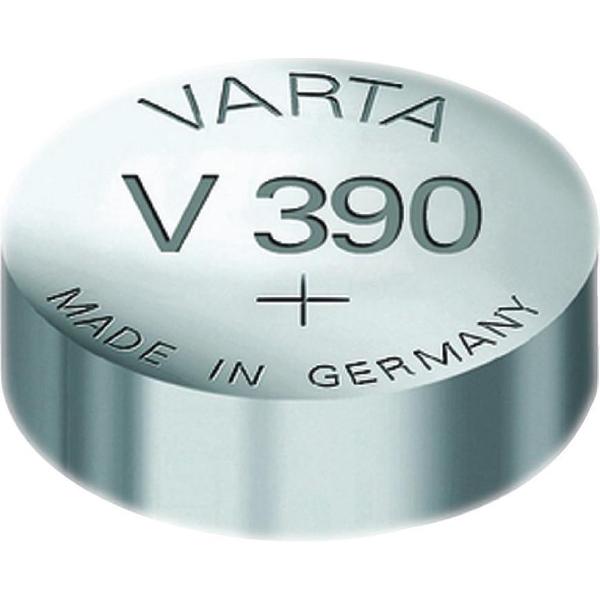 Varta V390 Knoopcel Batterij Zilver