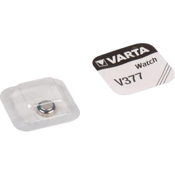Varta V377 Knoopcel Batterij Zilver