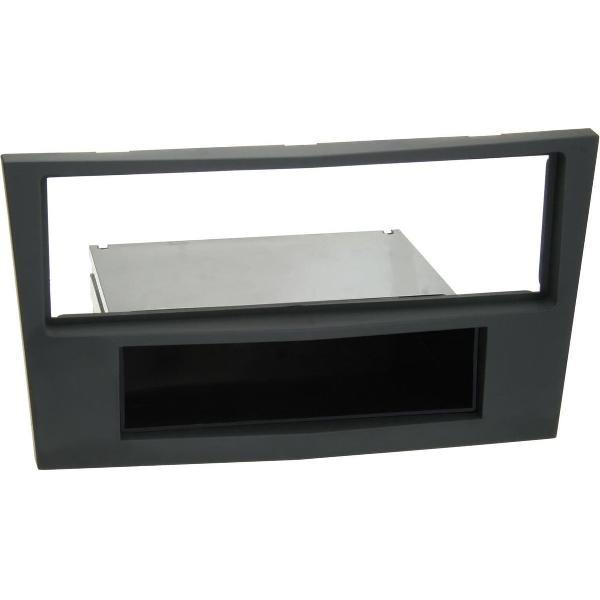 RT 1-DIN Paneel met aflegbakje. Opel Astra 2004-2010 Kleur: Charcoal