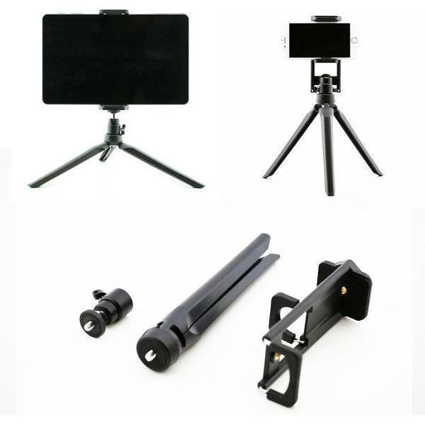 3 in 1 Statief Telefoon Tablet Camera Houder 360 graden 3D Stand Monopod Statief