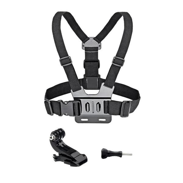 Chest mount/Chest strap voor Gopro en andere actioncams