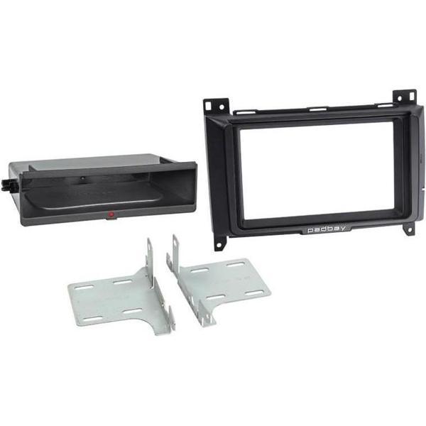 Padbay 2-DIN paneel Inbay® Mercedes Benz Vito/Viano zwart