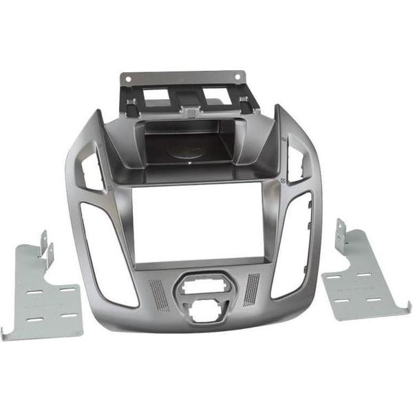 2-DIN paneel Ford Transit Connect / Tourneo Connect 2013- Kleur: Phonix zilver