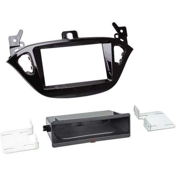 2-DIN paneel Inbay® Opel Adam / Corsa > piano zwart