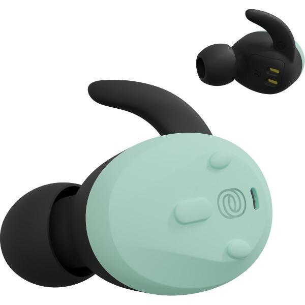 Thone TW2 draadloze oordopjes - draadloze oortjes in ear met oplaadcase - tot 36 uur afspeeltijd - Mint
