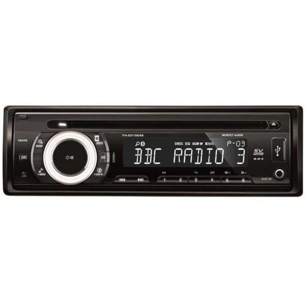 Calearo ES7131DAB - 1DIN DAB autoradio - AM - FM - Bluetooth - CD - SD - USB - AUX