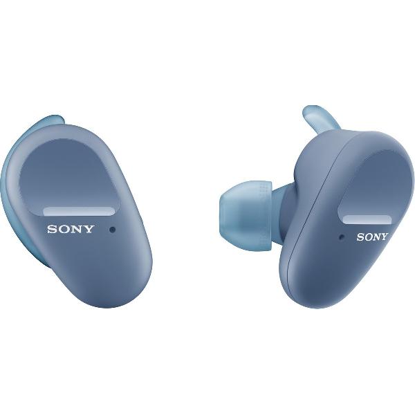 Sony WF-SP800N - Volledig draadloze oordopjes Noise cancelling - Blauw