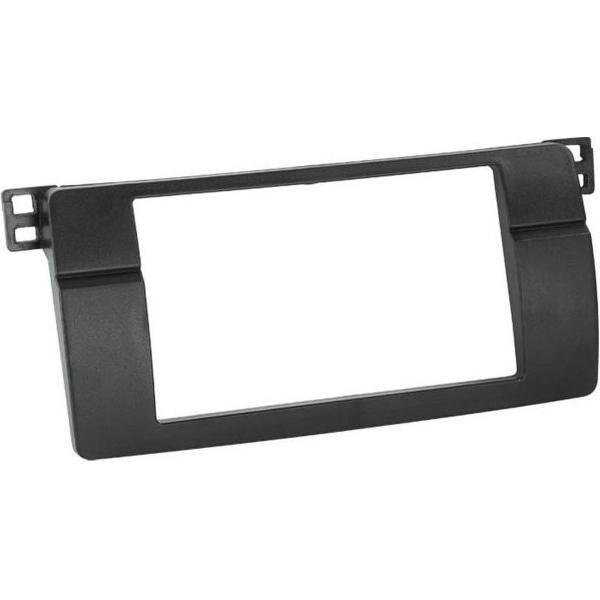 2-DIN paneel BMW 3-Serie E46 1998-2006 zwart