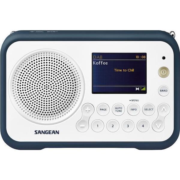 Sangean Traveller 760 - DPR-76 - Draagbare radio met DAB+/FM en batterijlader - Inktblauw