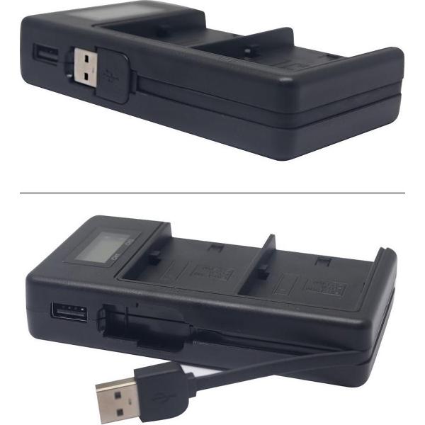 McoPlus Duocharger USB incl. 2x NP-FZ100