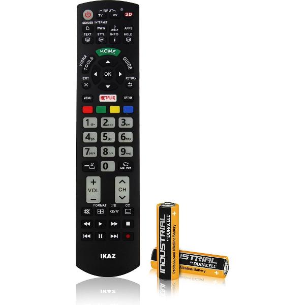 IKAZ Universele/vervangende afstandsbediening Panasonic TV|Smart TV|Remote control