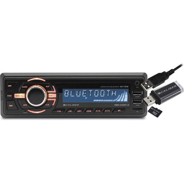 Caliber RMD046BT-2 - Autoradio met bluetooth - 1 Din - Zwart