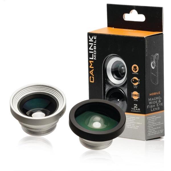 Camlink Smartphone-lens 3 in 1