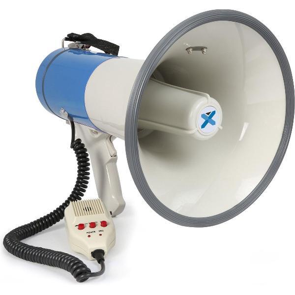 Megafoon - Vonyx MEG055 megafoon 55W met afneembare microfoon, bluetooth en opnamefunctie