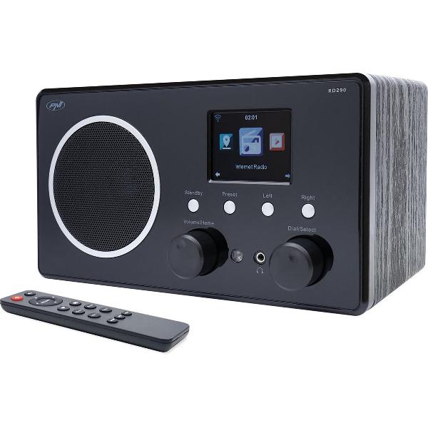 PNi RA-290 DAB FM Internet Radio met Spotitym AirMusic Control, DLNA en UPnP