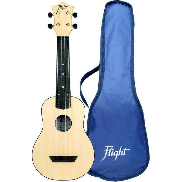 Flight: TUS35 ABS Travel Ukulele - Natural