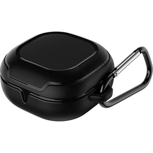 Samsung Galaxy Buds Pro/Live Armor Black - Hoesje - Case - Bescherming